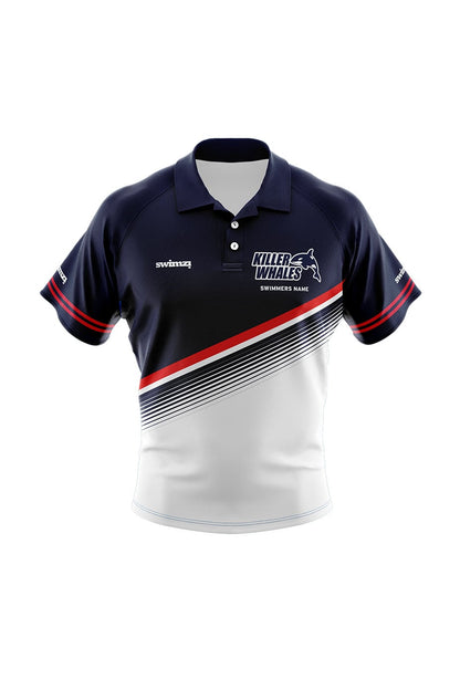 Killerwhales SC Adult Unisex Coach Shirt - Polo Neck image 0
