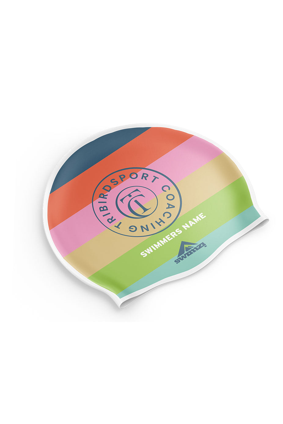 Unisex Club Swim Cap - Silicone Suede image 0