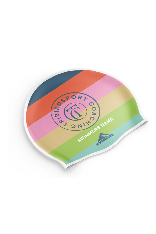 Unisex Club Swim Cap - Silicone Suede image 0