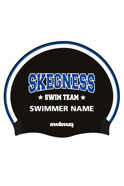 Unisex Club Swim Cap - Silicone Suede image 0