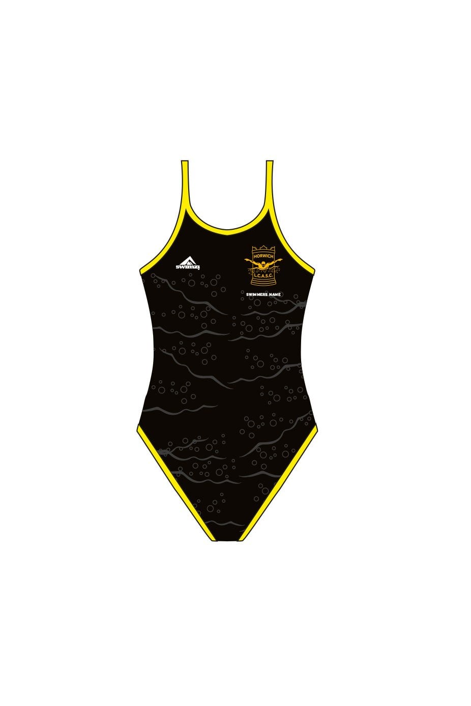 Horwich Leisure Centre ASC Kids Female Thinstrap Swimsuit image 0