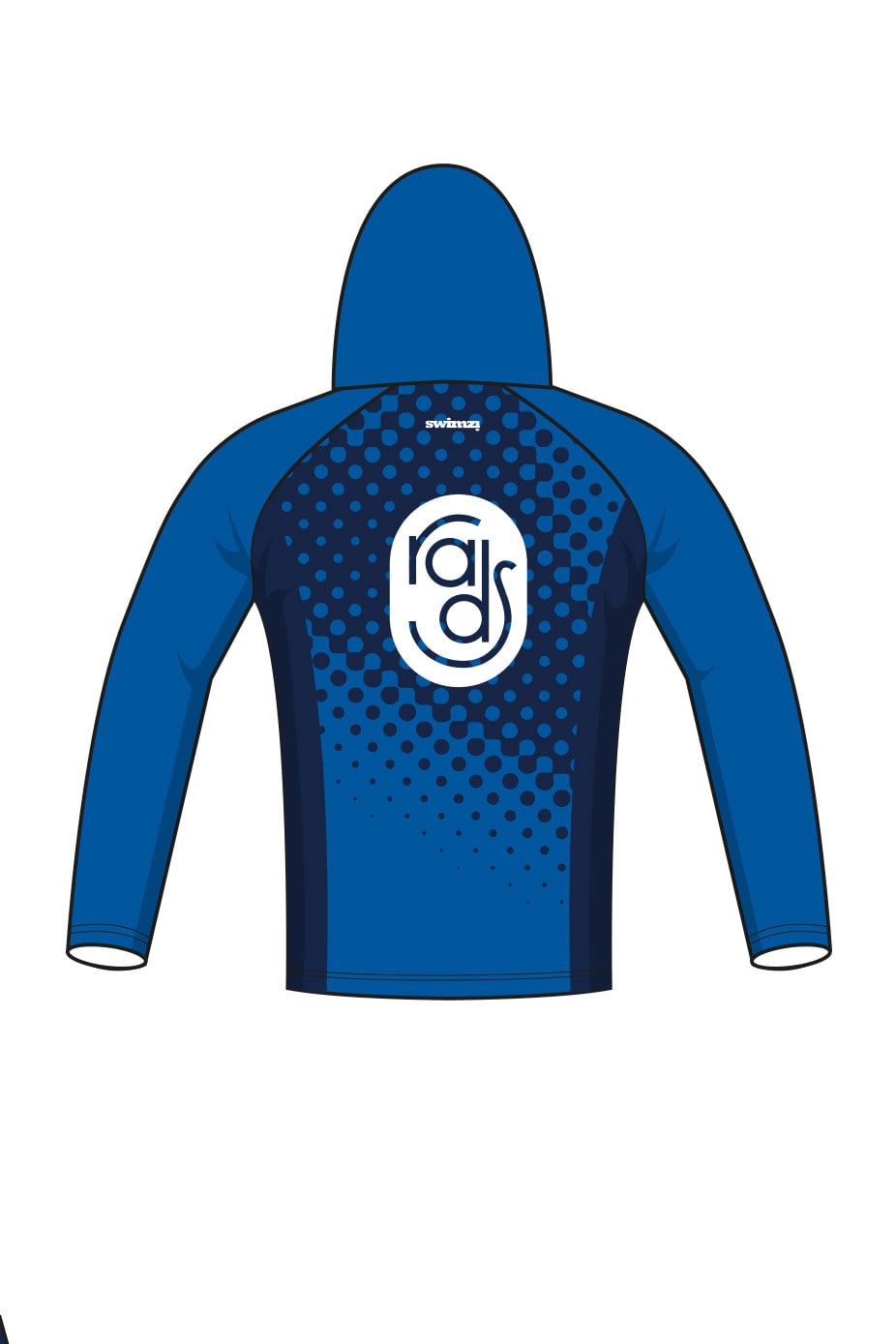 Rochford & District SC Adult Unisex Winter Zipped Performance Hoodie image 1