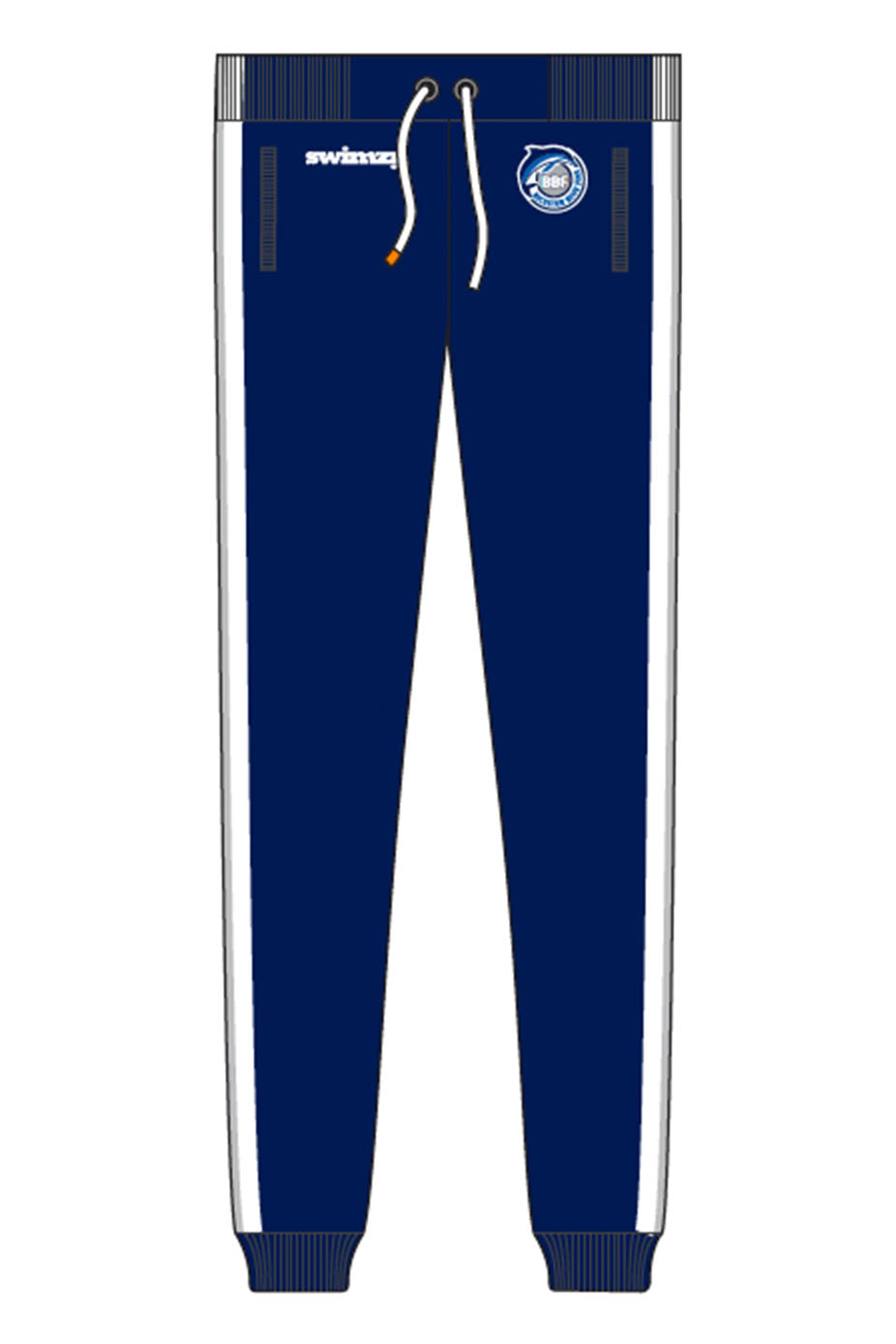 Bicester Blue Fins SC Adult Male Slim Fit Sweatpants image 0
