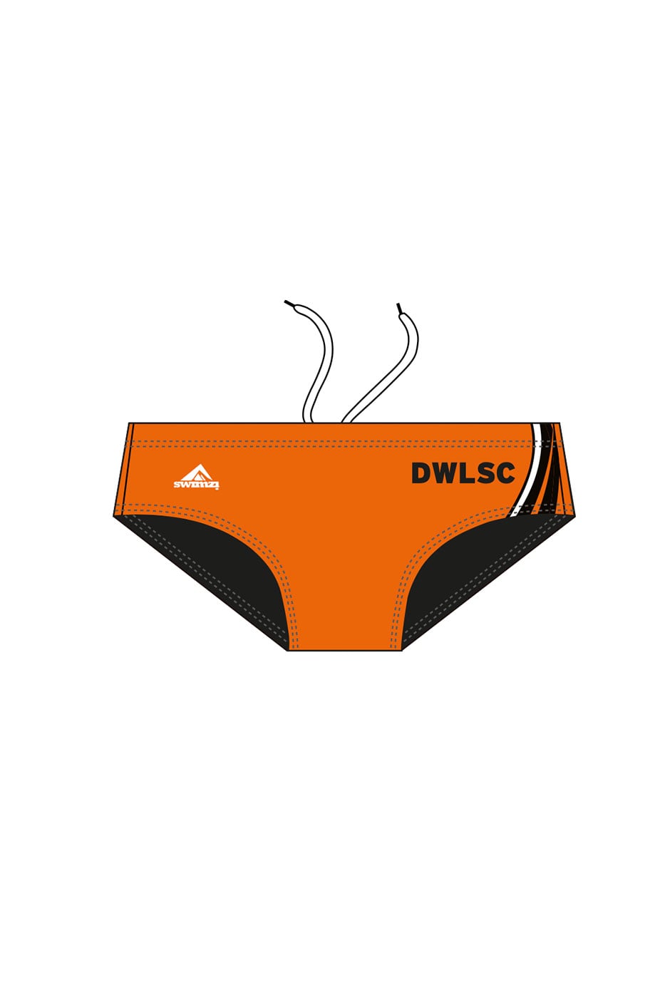 Dawlish Warren LSC Kids Male Orange 5cm Slip image 0