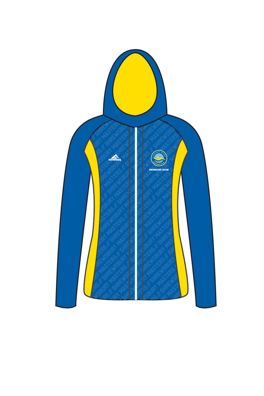 Shrewsbury Masters SC Adult Unisex Zipped Performance Hoodie image 0
