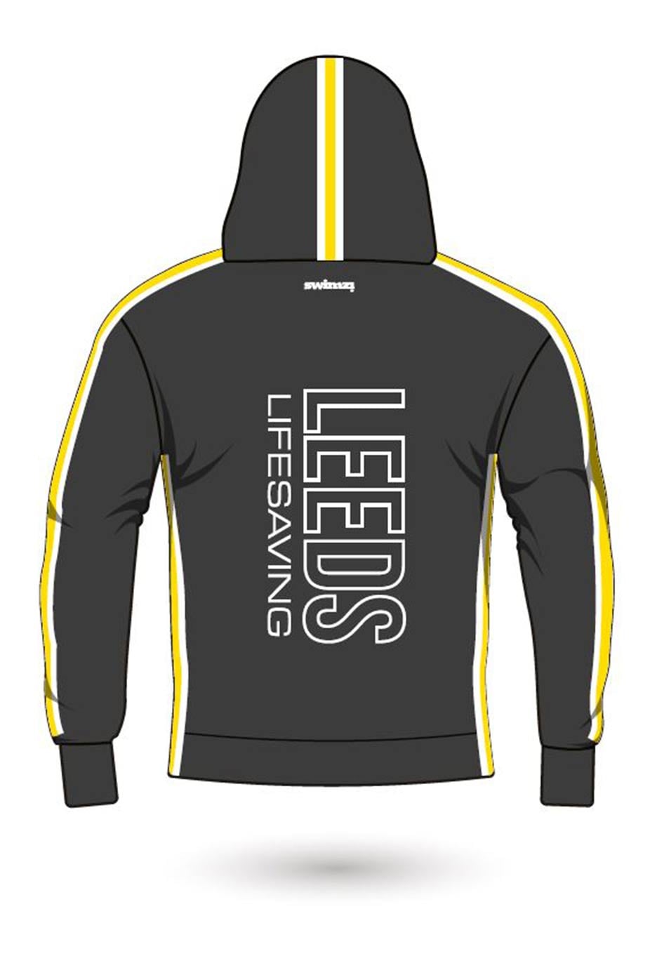 Leeds Lifesaving Adult Unisex Sweat Zipped Hoodie image 1