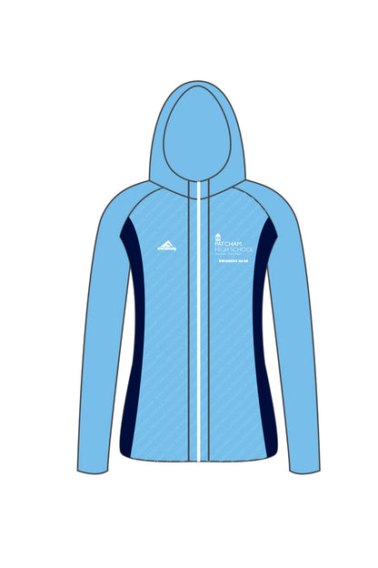 Schools Swimming Super League Kids Female Patcham High School Zipped Performance Hoodie image 0