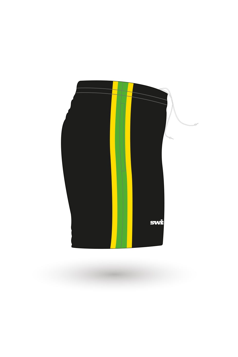 Rest Bay Lifeguards SC Adult Unisex Polyester Sport Shorts image 1