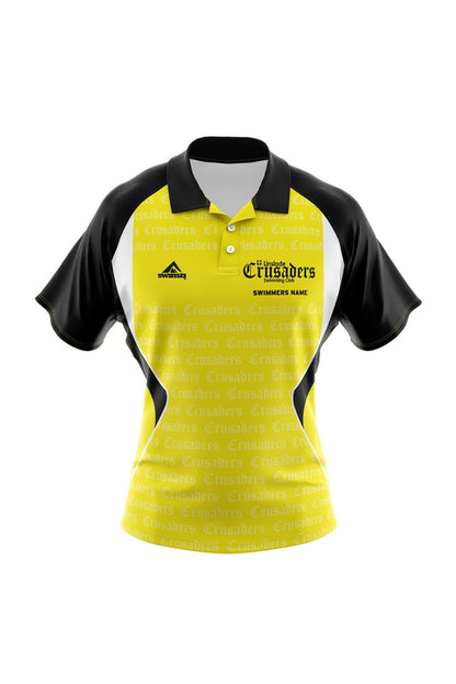 Linslade Crusaders Swimming Club Adult Female Club Shirt - Polo Neck image 0