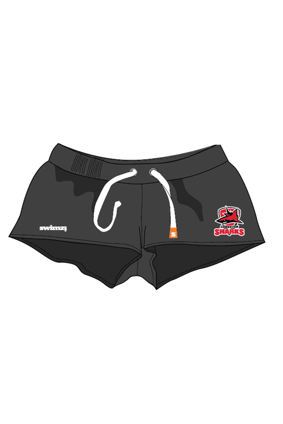 Leicester Sharks SC Kids Female Sweat Hotpants image 0