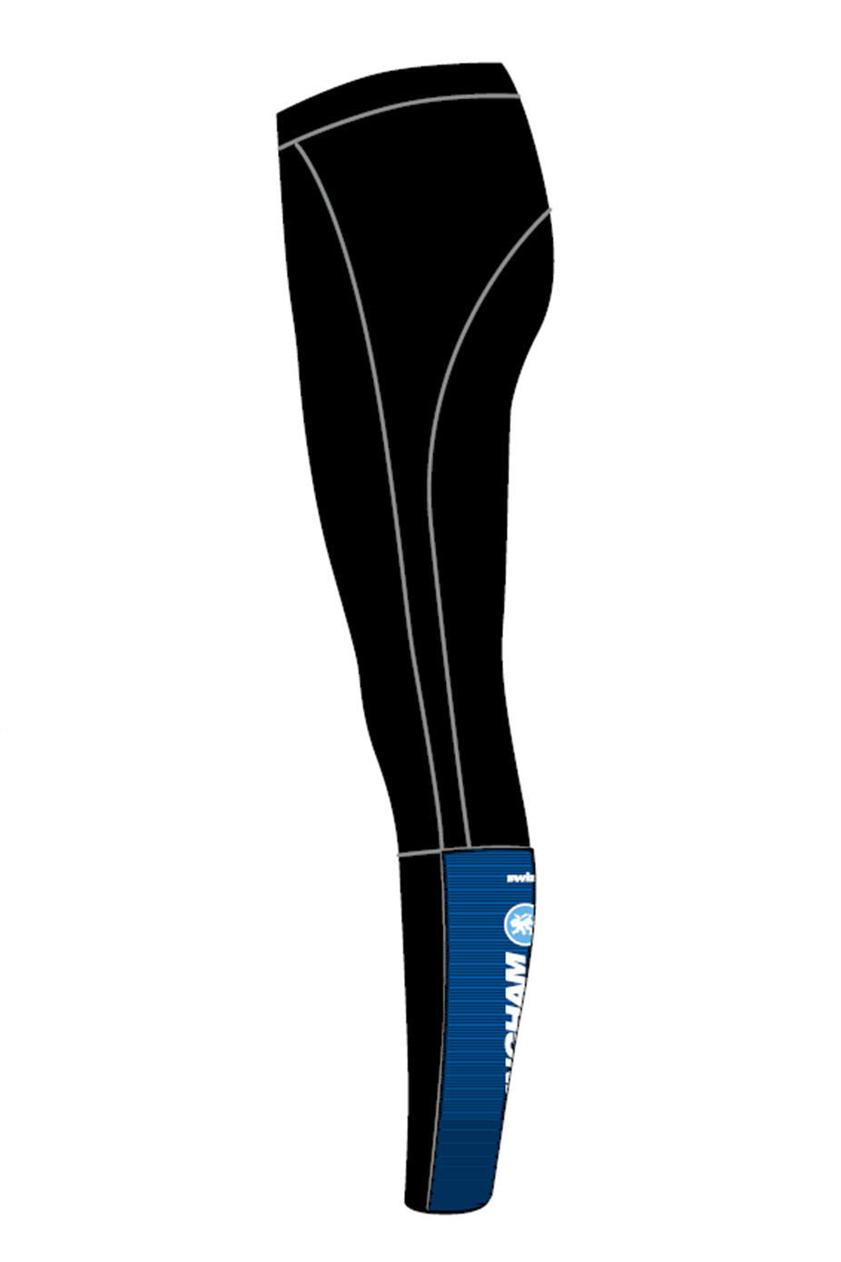 Bingham Tri Club Adult Male Compression Leggings image 2