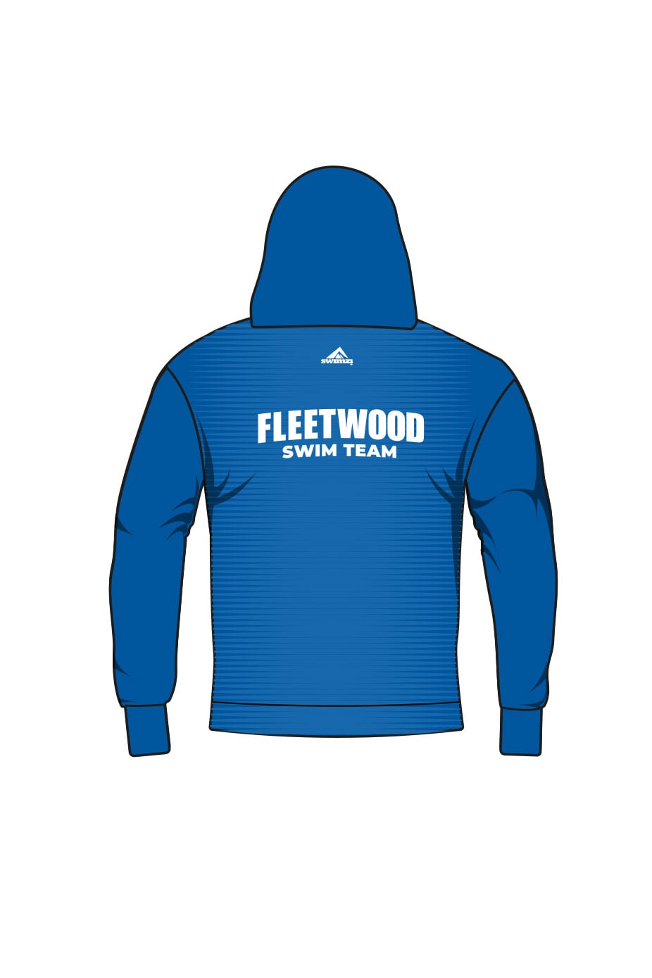 Fleetwood SC Adult Unisex Swim Team Pullover Performance Hoodie image 1