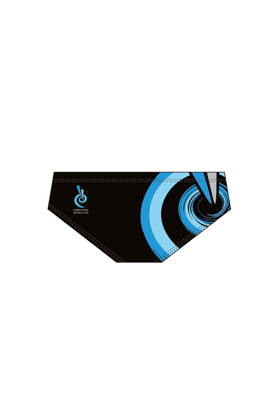 Corby Steel Diving Club Adult Male 5cm Slip image 1