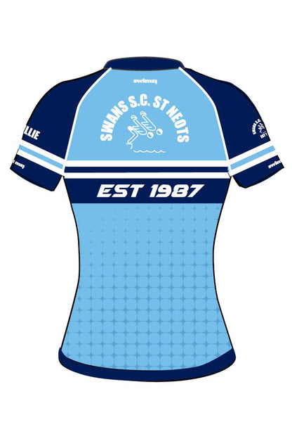 St Neots Swan SC Adult Female Club Shirt - Polo Neck image 1