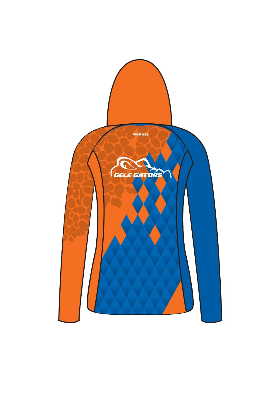 Gele Gators SC Adult Female Zipped Performance Hoodie image 1