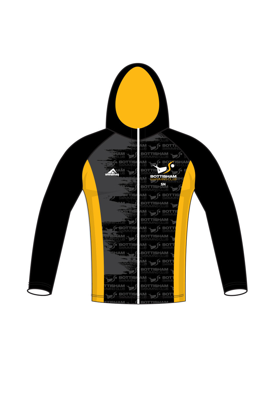 Bottisham SC Adult Unisex Zipped Performance Hoodie image 0