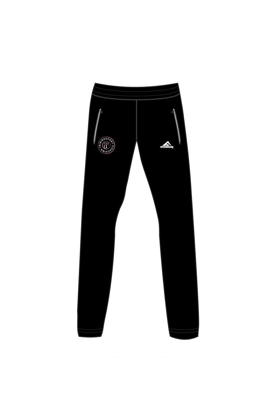 Tribirdsport Coaching Adult Female Performance Bottoms - Black image 0