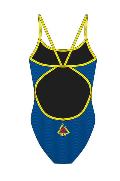 Romford Town SC Adult Female Thinstrap Swimsuit image 1