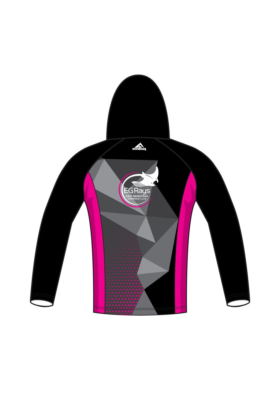 East Grinstead SC Adult Unisex Zipped Performance Hoodie image 1
