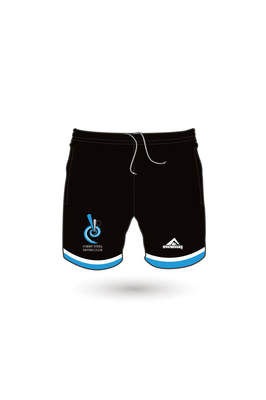Corby Steel Diving Club Adult Unisex Sport Shorts image 0