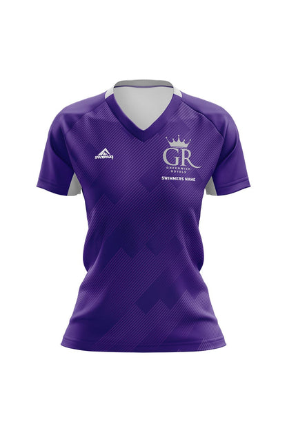 Greenwich Royals SC Kids Female Club Shirt - V-Neck image 0