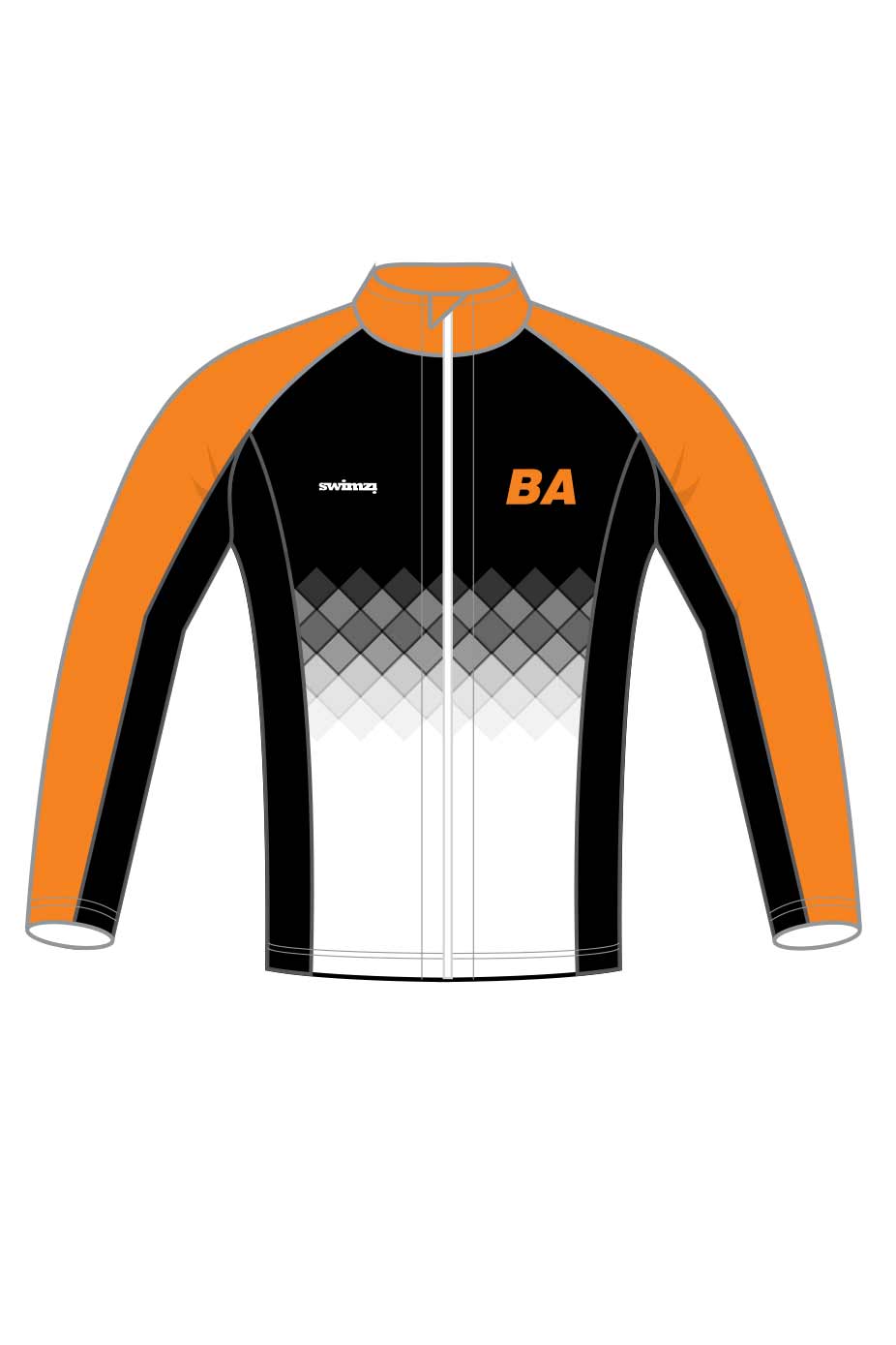 Blackpool Aquatics SC Adult Unisex Tracksuit Top image 0
