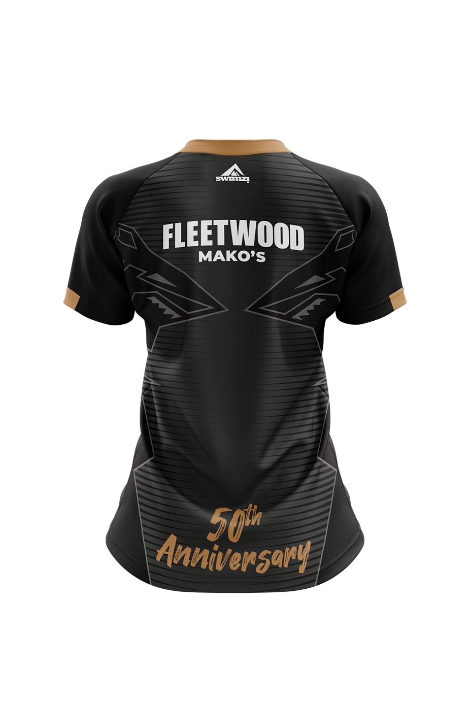 Fleetwood SC Adult Female Mako's Club Shirt 50th Anniversary - V-Neck image 1