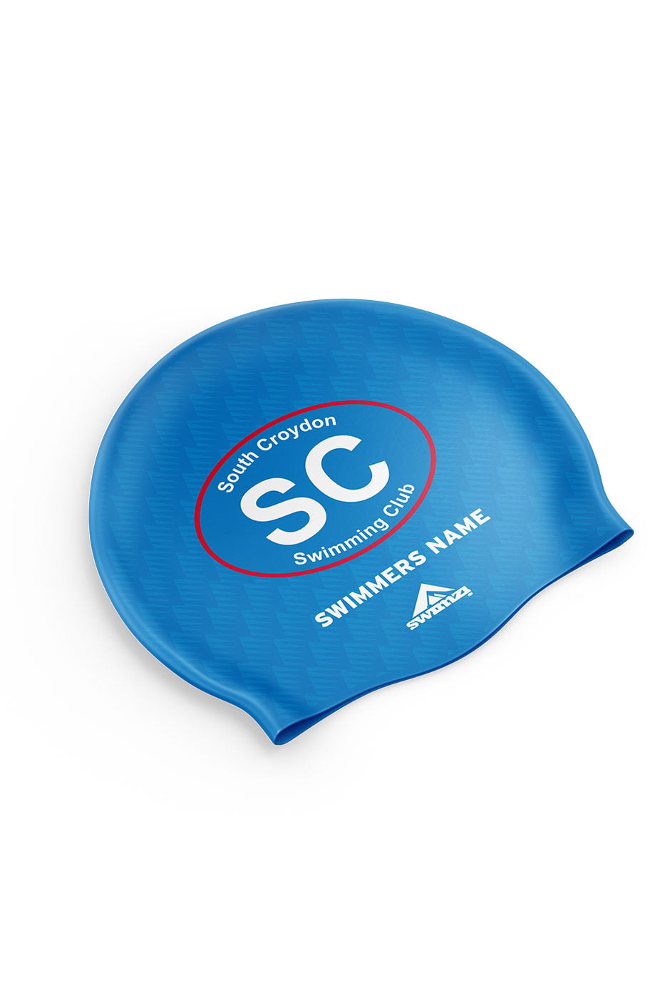 Unisex Club Swim Cap - Silicone Suede image 0