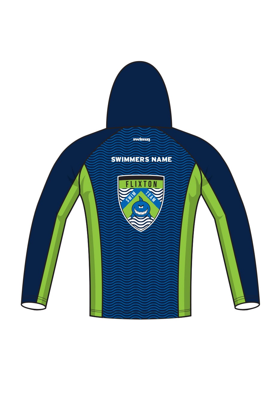 Flixton Swim Team Adult Unisex Performance Hoodie image 1