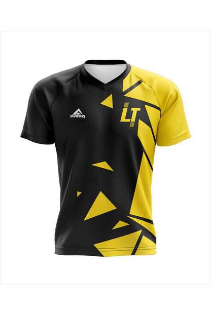 Loughborough Town SC Kids Unisex Club Shirt - V-Neck - Black image 0