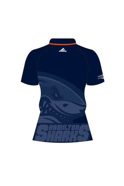 Hamilton Aquatics Adult Female Hamilton Sharks Coach Shirt - Polo Neck image 1