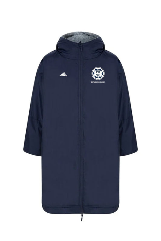 Potters Bar SC Adult Unisex Swimzi Team Robe - Navy image 0
