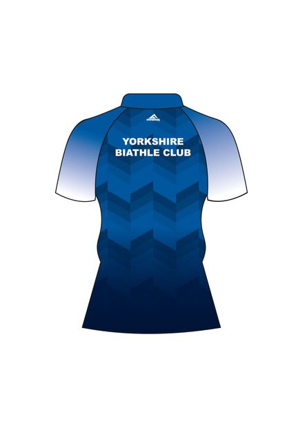 Yorkshire Biathle Club Adult Female Club Shirt - Polo Neck image 1