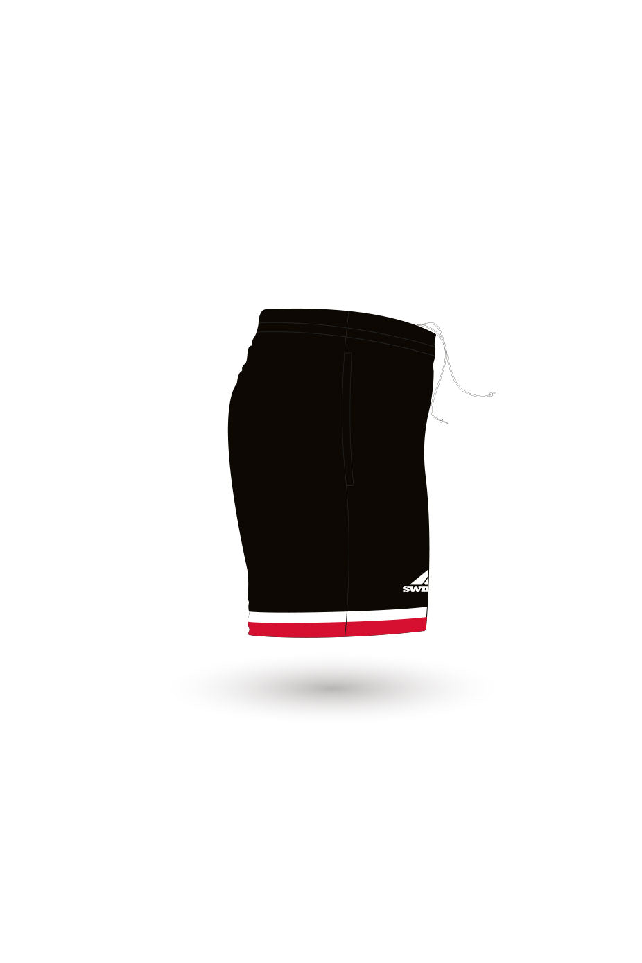 RLSS Wales Lifesaving Team Adult Unisex Sport Shorts image 1