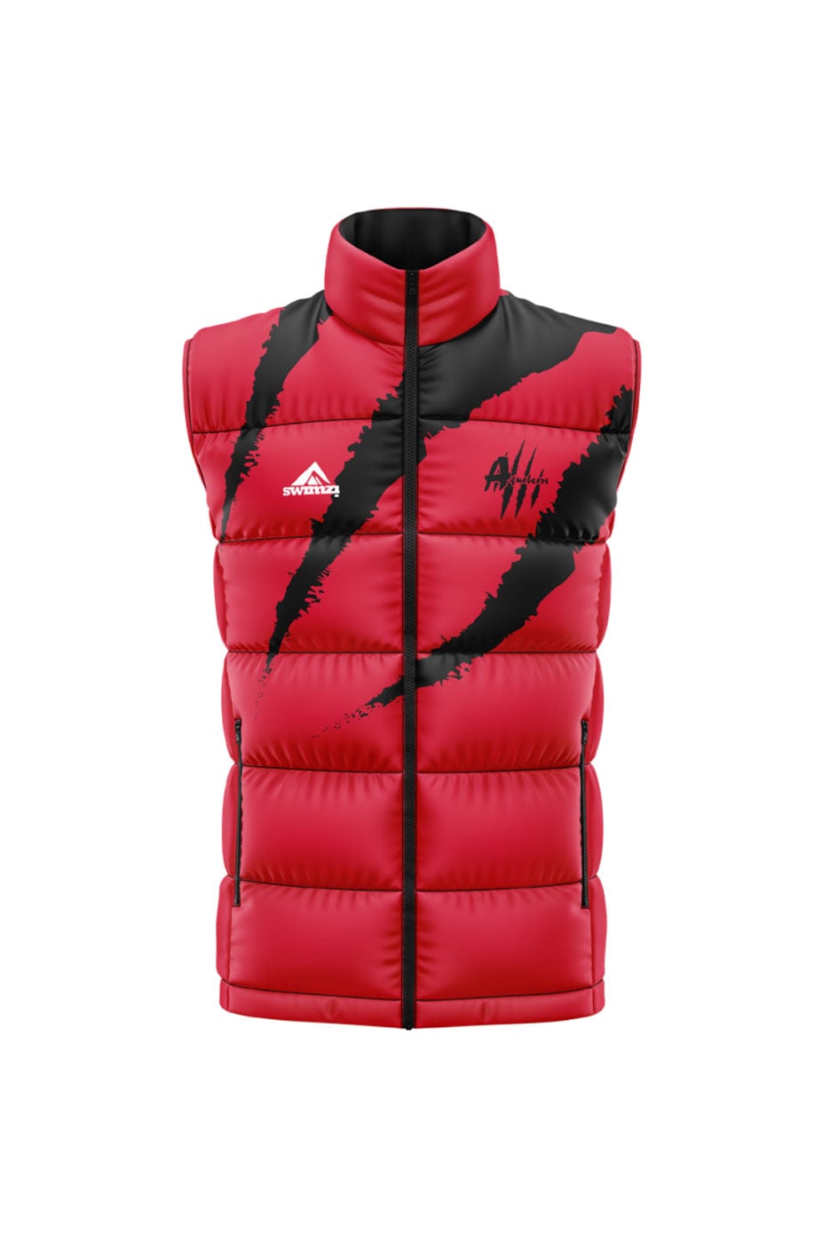 Aquabears of Rochdale SC Adult Unisex Reversible Gilet image 2