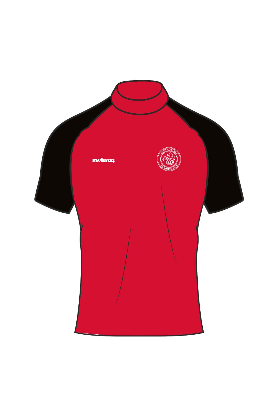 Erith & District SC Adult Unisex Rash Vest image 0