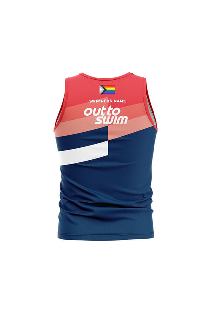 Out to Swim Adult Unisex Sports Vest image 1