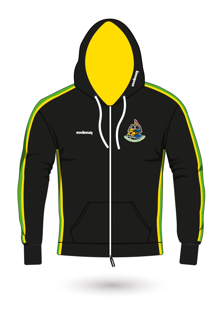 Rest Bay Lifeguards SC Kids Sweat Zipped Hoodie image 0