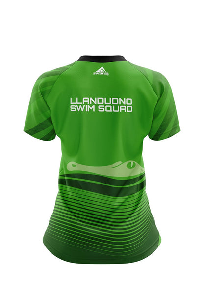 Llandudno Swim Squad Adult Female Club Shirt - V-Neck image 1