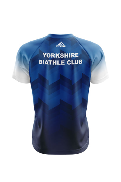 Yorkshire Biathle Club Adult Unisex Club Shirt - V-Neck image 1