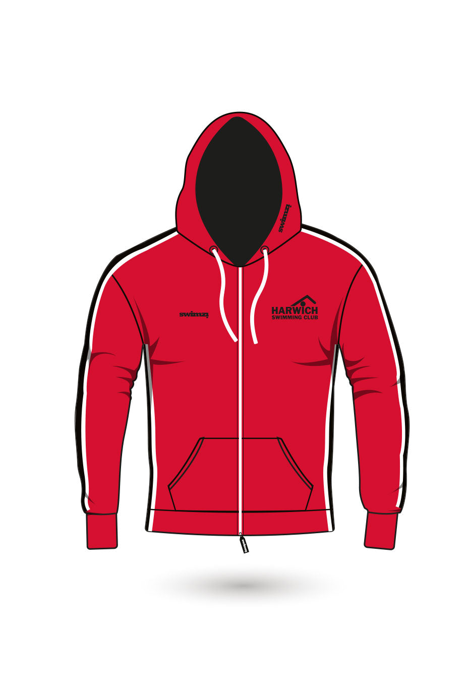 Harwich SC (HDPSC) Adult Unisex Sweat Zipped Hoodie image 0