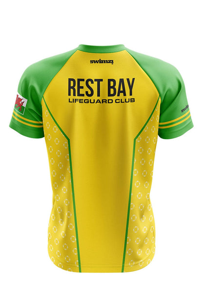 Rest Bay Lifeguards SC Adult Unisex Polyester Club Shirt - V-Neck image 1