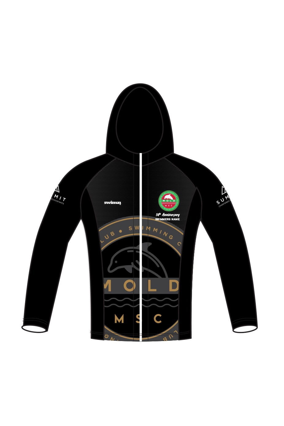 Mold SC Adult Unisex Zipped Performance Hoodie - 50th Anniversary image 0