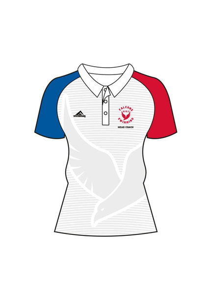 American International School of Jeddah Adult Female Swimming Coach Shirt - Polo Neck image 0