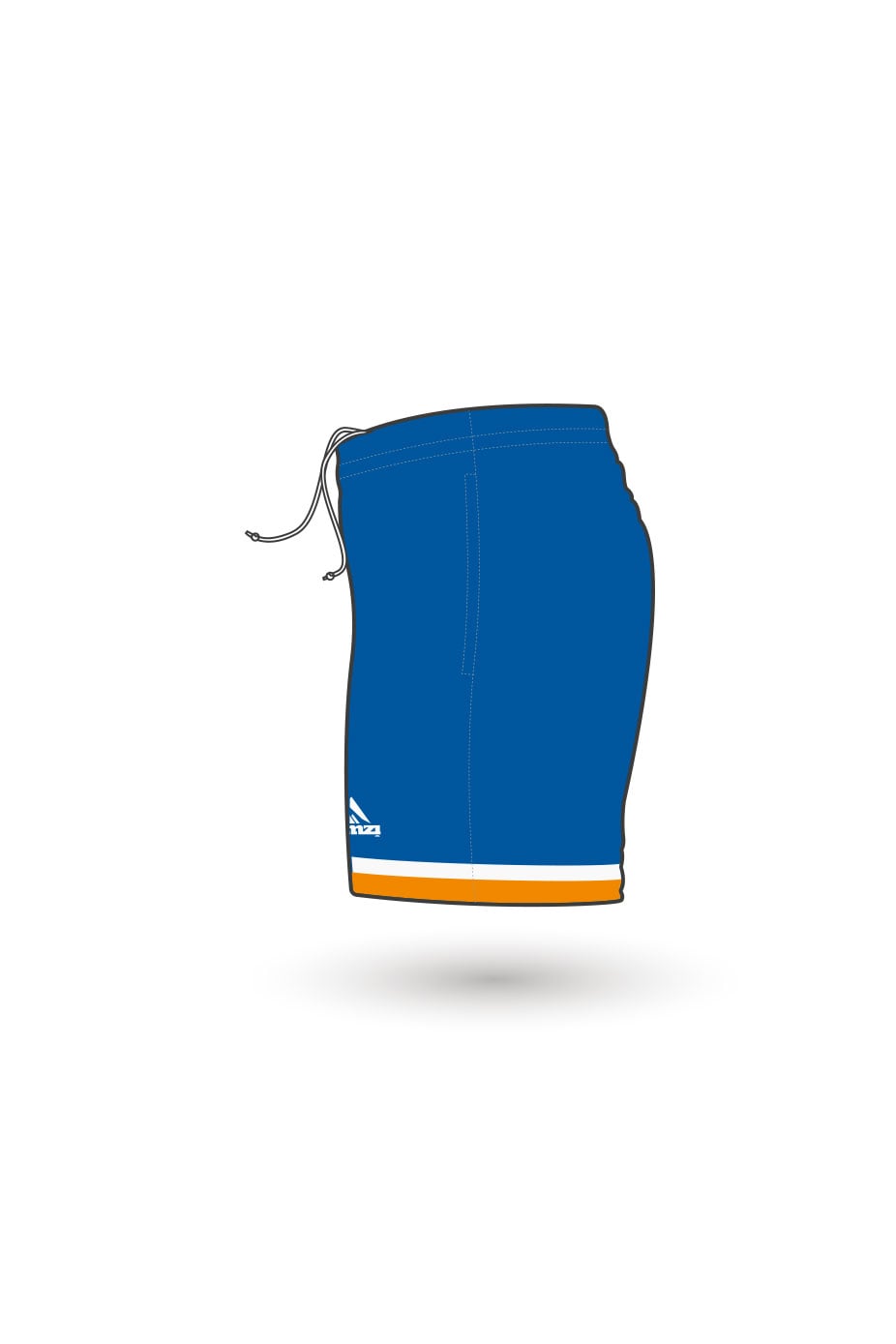 Kingfishers Scarborough SC Adult Unisex Sport Shorts image 1