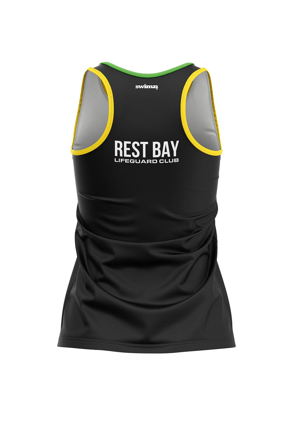Rest Bay Lifeguards SC Adult Female Sports Vest - Black image 1