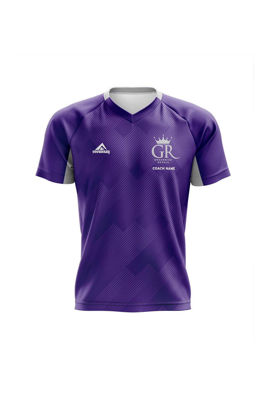 Greenwich Royals SC Adult Unisex Coach Shirt - V-Neck image 0