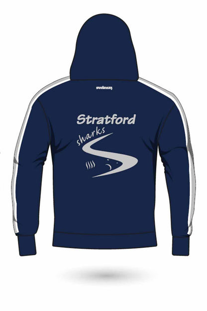 TEAMWEAR OUTLET SHOP! Adult Stratford Unisex Sharks Sweat Zipped Hoodie image 1