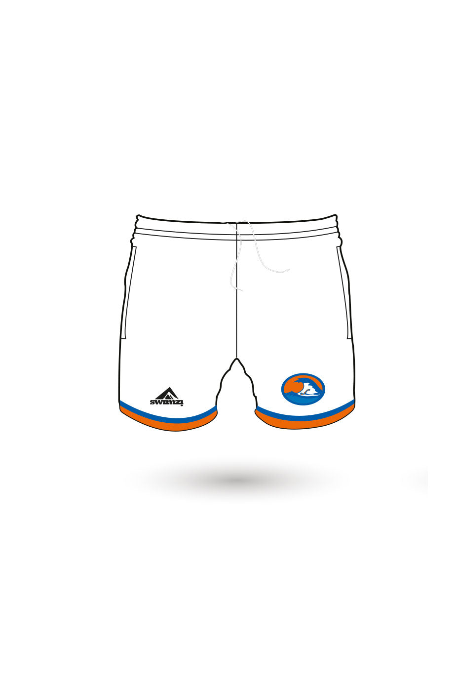 Aberavon Lifeguard Club Adult Female Sports Shorts image 0