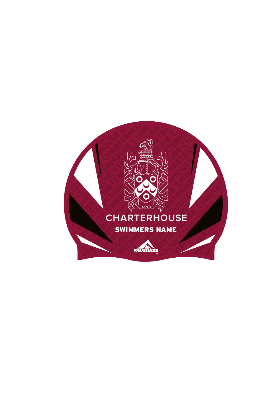 Unisex Charterhouse Swim Cap - Silicone Suede image 0